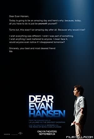 Dear Evan Hansen (2021) Hindi Dubbed