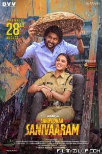 Saripodhaa Sanivaaram (2024) South Indian Hindi Dubbed Movie