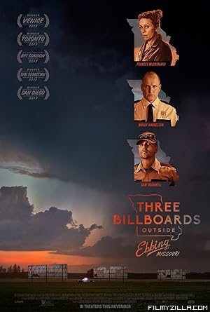 Three Billboards Outside Ebbing Missouri (2017) Hindi Dubbed