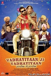 Vadhayiyaan Ji Vadhayiyaan (2018) Punjabi Movie